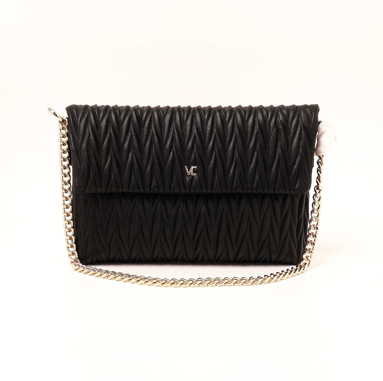 Vincci folded flap cross body bag