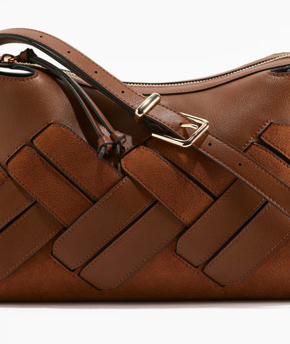H&M weave design bag