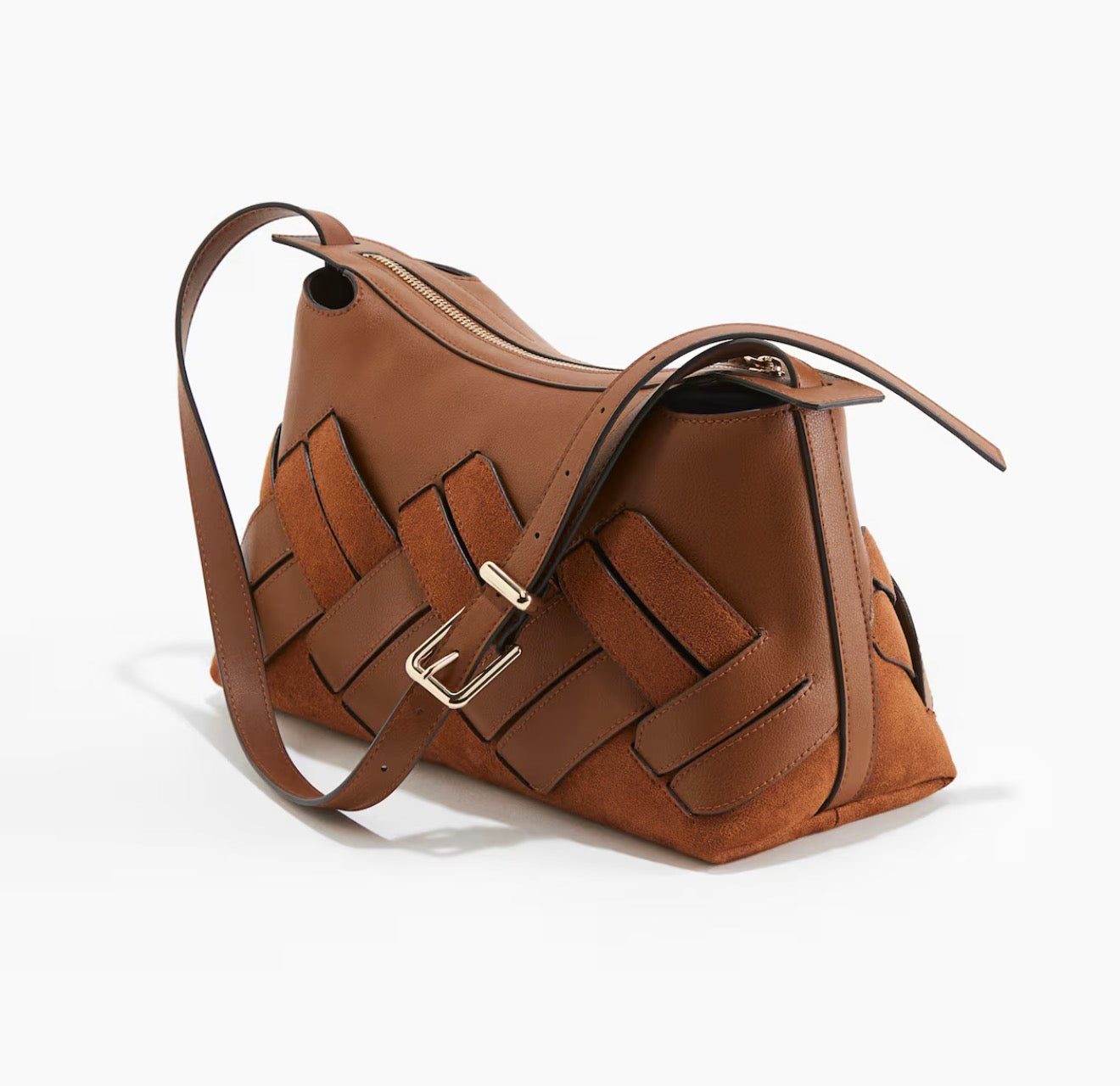 H&M weave design bag