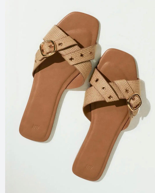 H&M knot slide brown