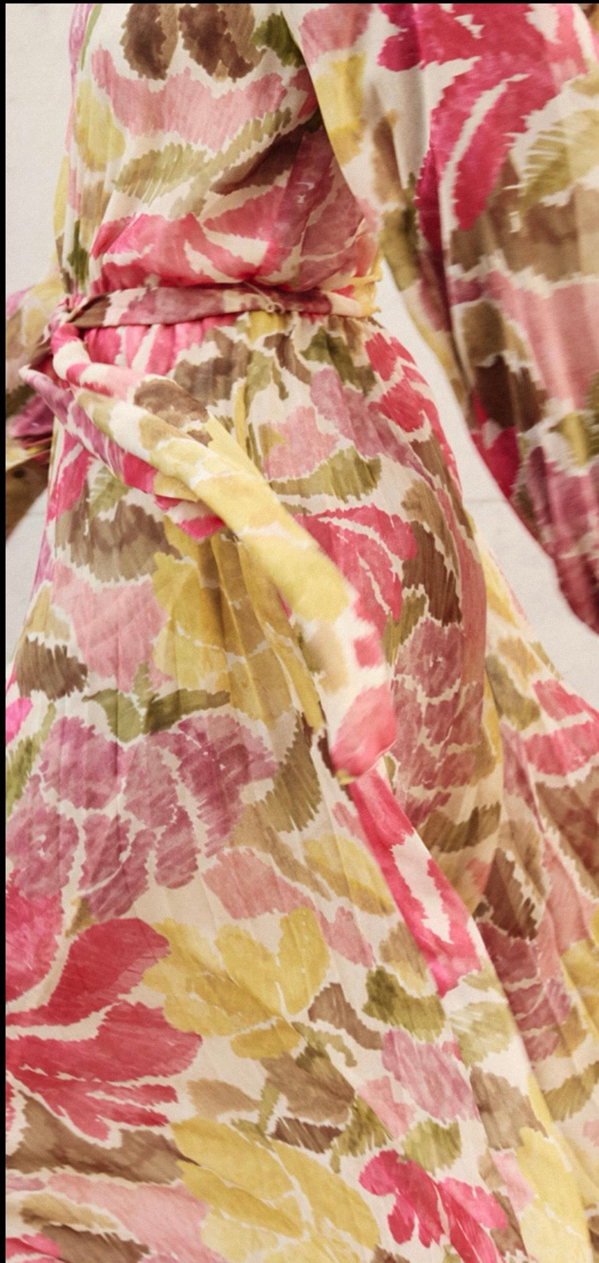 zara dress floral print with tie belt