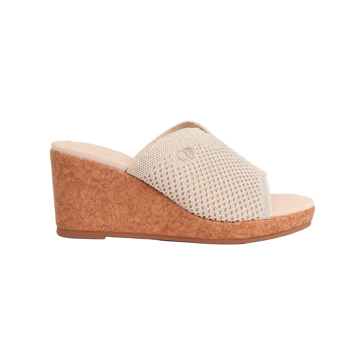 Vincci Beige Comfort Wedge