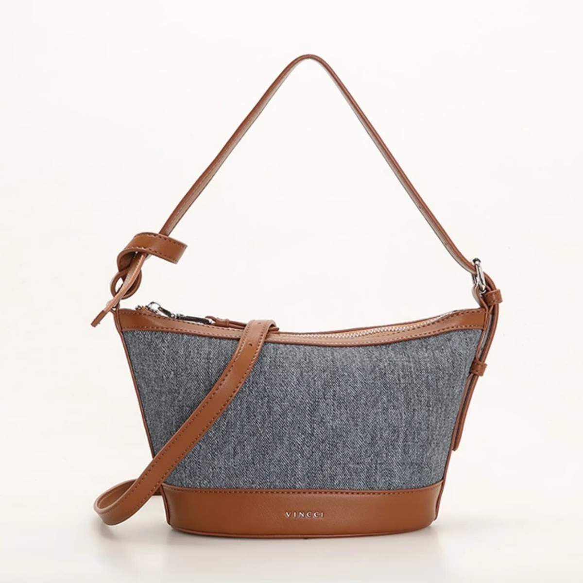 Vincci denim blue bag