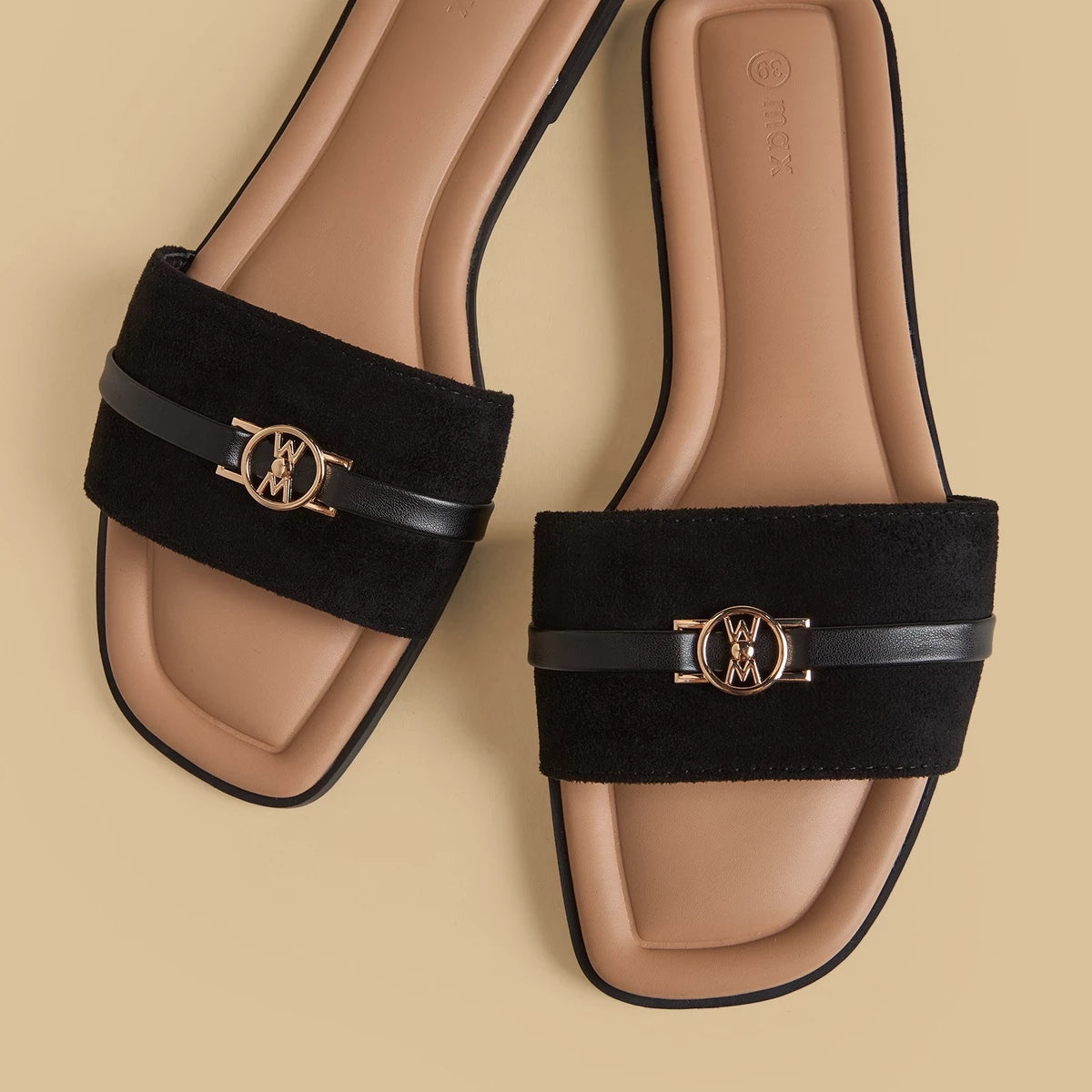 Max Metal Accent Sandals