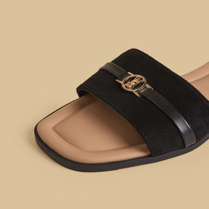 Max Metal Accent Sandals
