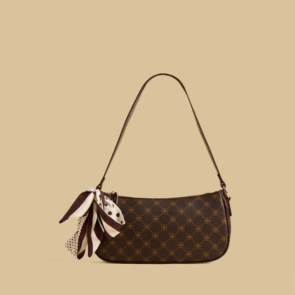 Max monogram bag with scarf