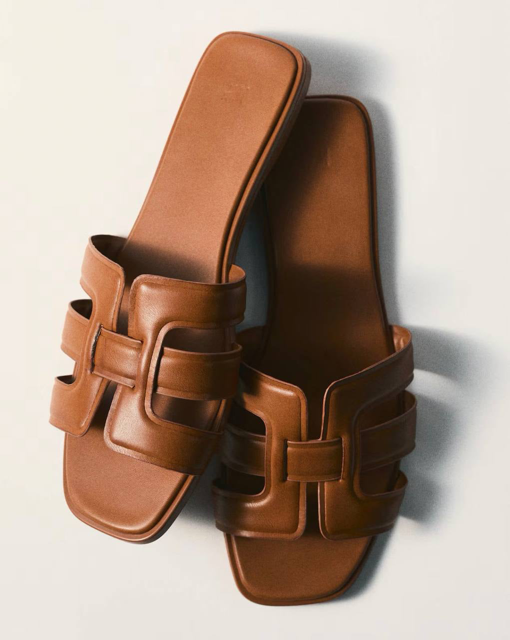 H&M Sandals with Lightly Padded Soles - Brown