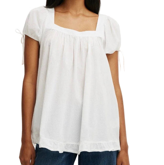 Cotton On Baby Doll Tunic White