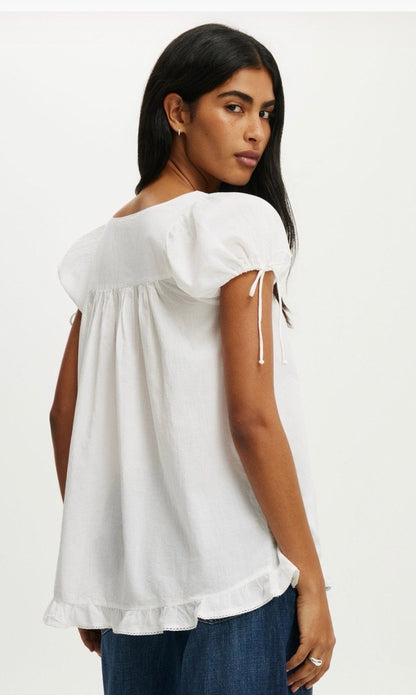 Cotton On Baby Doll Tunic White