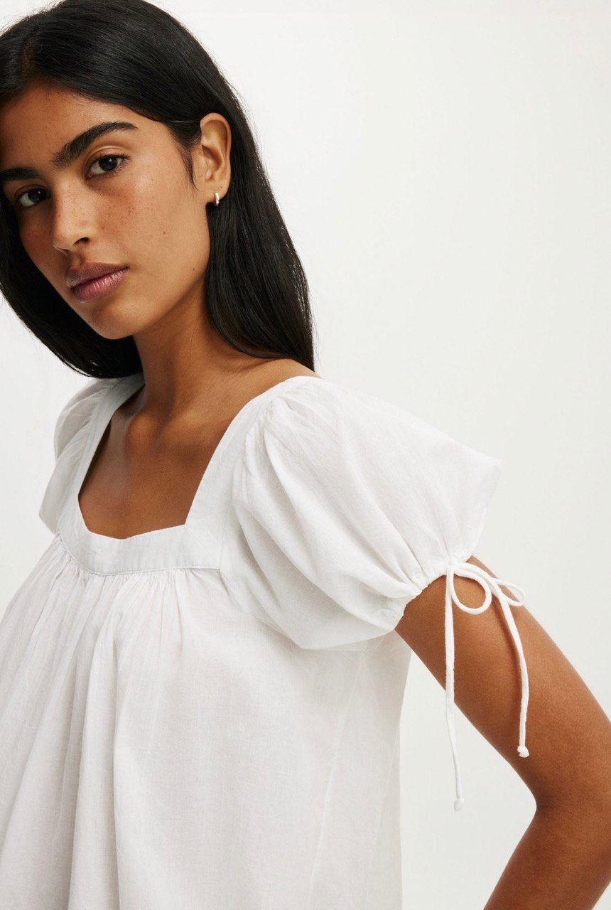 Cotton On Baby Doll Tunic White