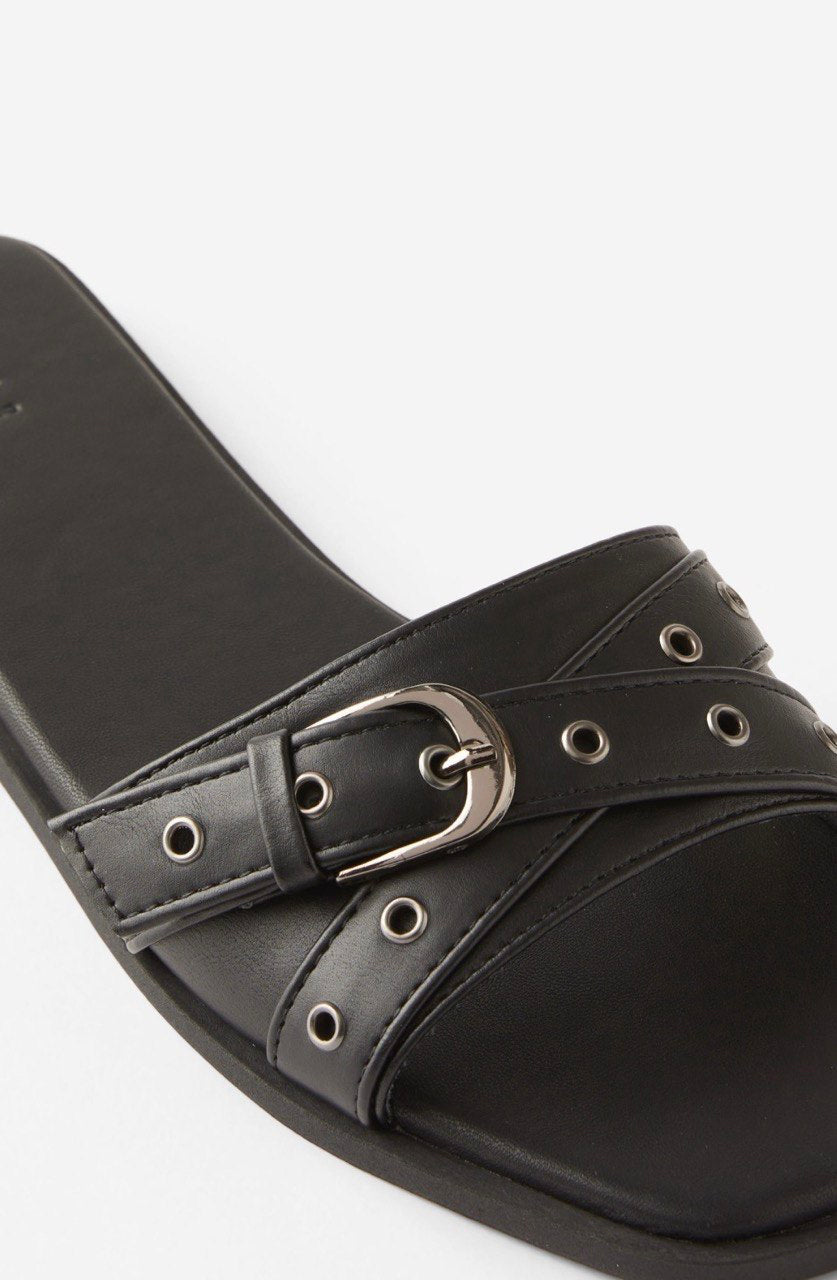 Cotton On Cody Knot Buckle Slide Brown
