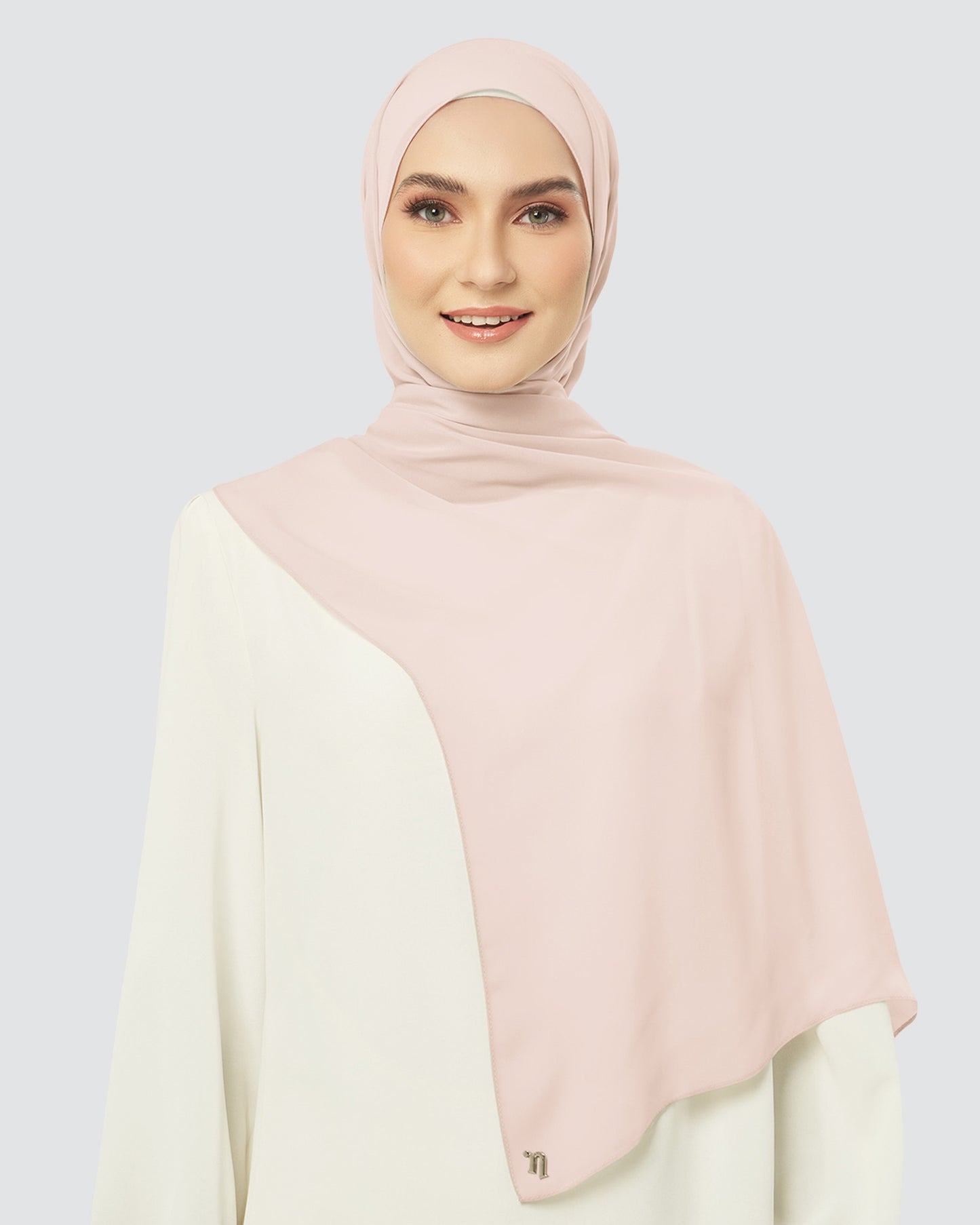 Cloud Chiffon shawl