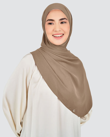 Cloud Chiffon shawl
