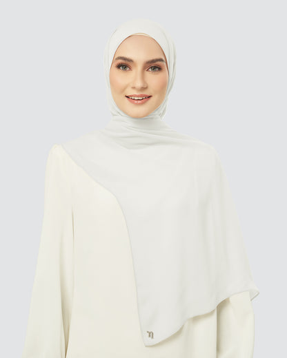 Cloud Chiffon shawl