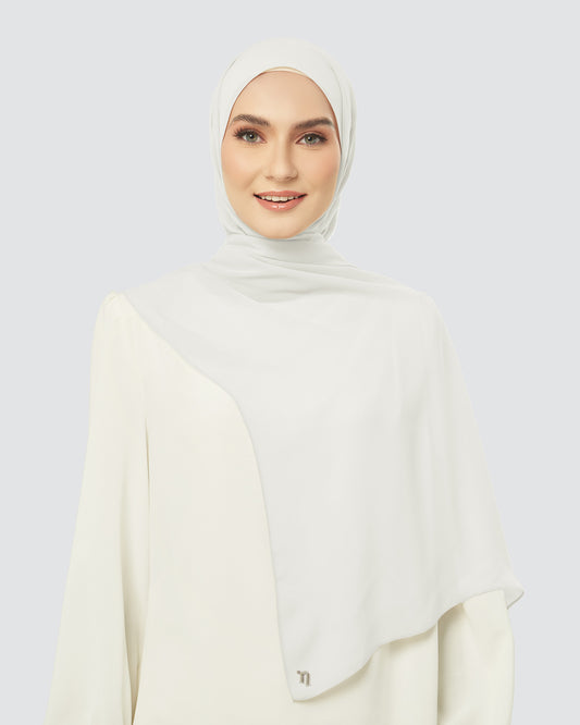 Cloud Chiffon shawl