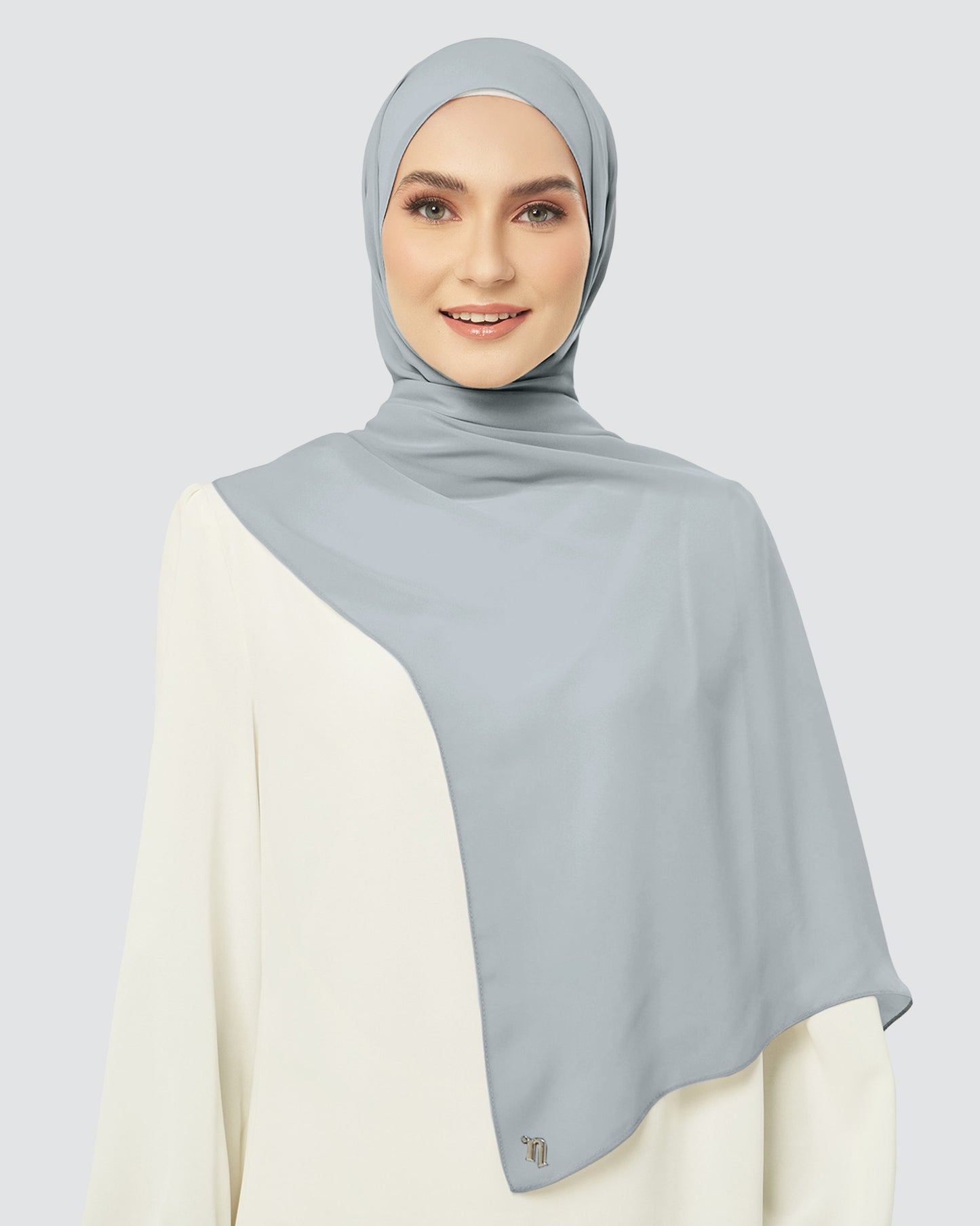 Cloud Chiffon shawl