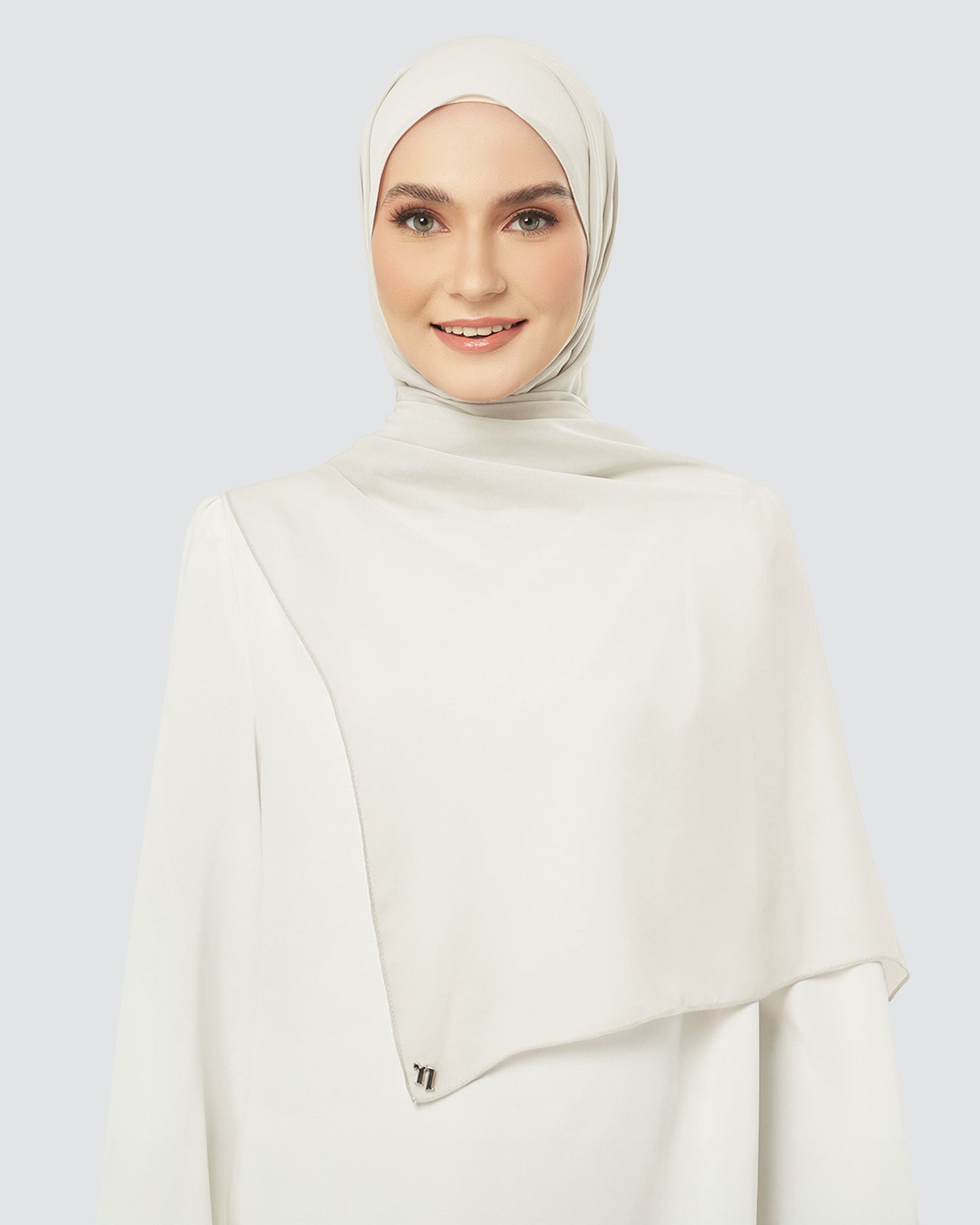 Cloud Chiffon shawl
