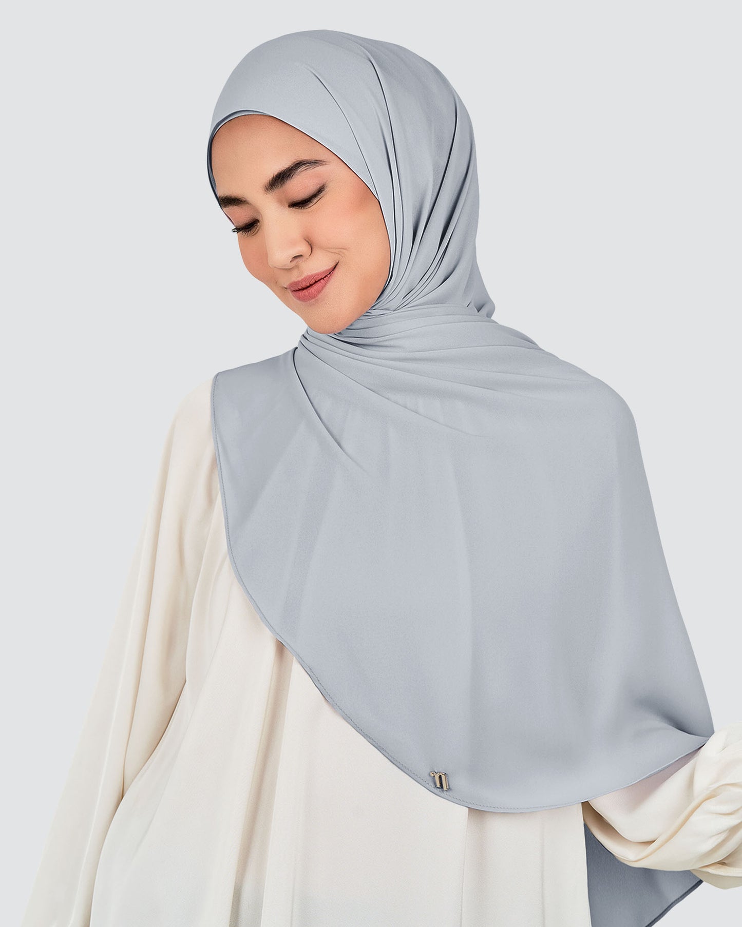 Long chiffon shawl