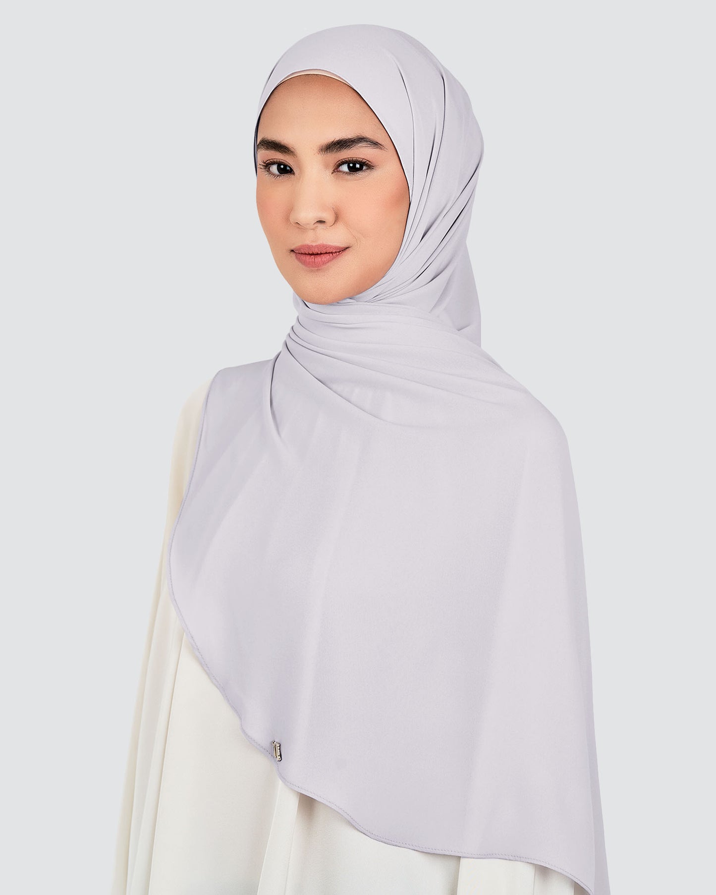Long chiffon shawl