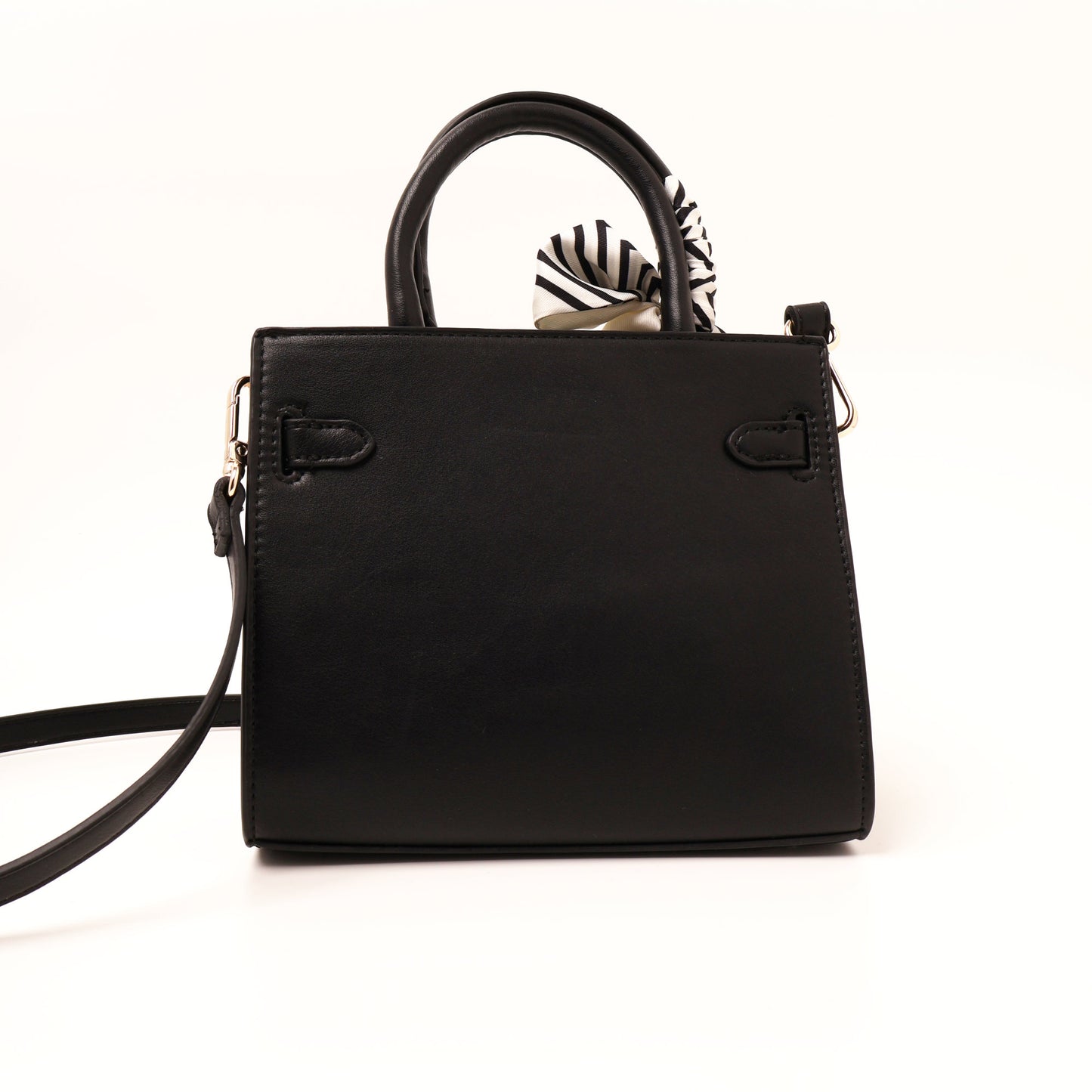 Vincci scarf wrapped bag black