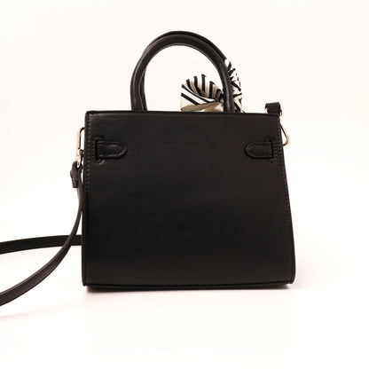 Vincci scarf wrapped bag black