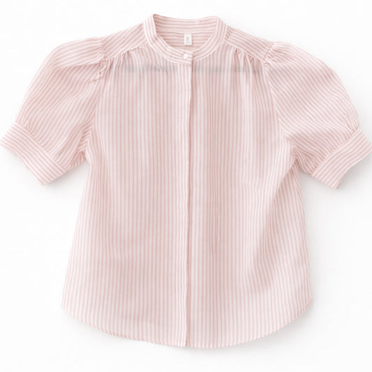 H&M Puff Sleeved Blouse Red